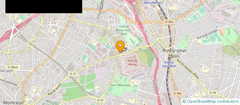 localisation de l'entreprise SAS NINE à ROSNY-SOUS-BOIS