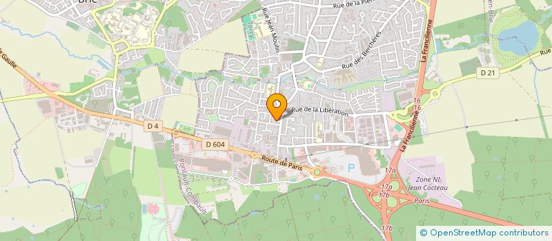 localisation de l'entreprise SAS NINO à PONTAULT-COMBAULT