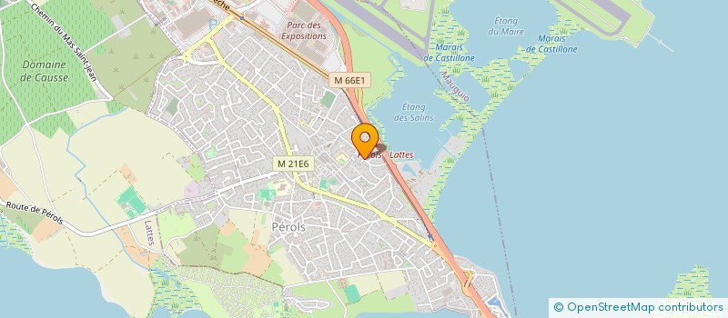 localisation de l'entreprise SAS NIOMA à PEROLS