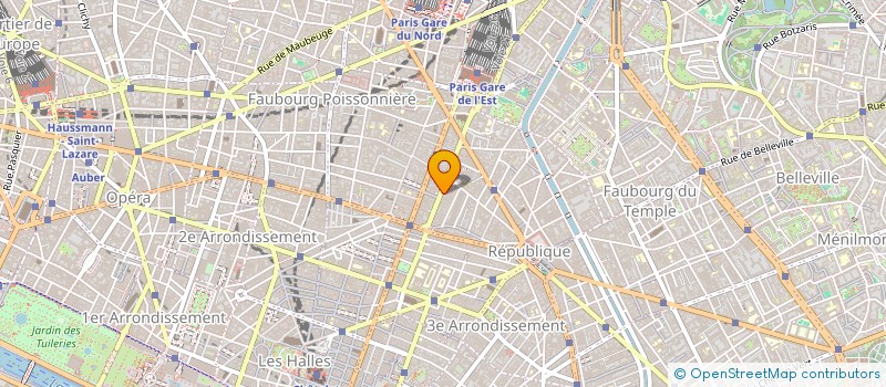 localisation de l'entreprise SAS NLC FOOD  PARIS