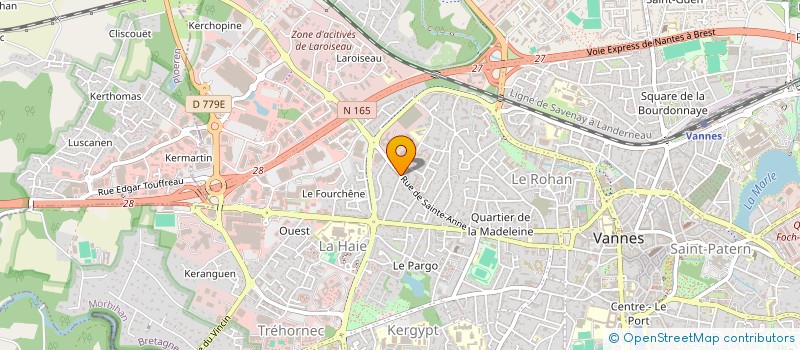 localisation de l'entreprise SAS NOCA à VANNES