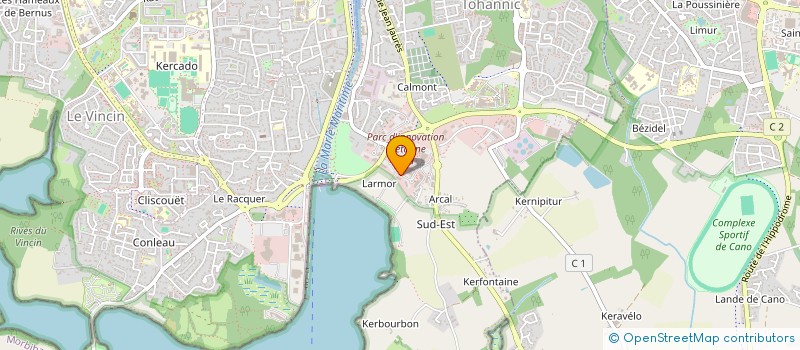 localisation de l'entreprise SAS NORMAND à VANNES