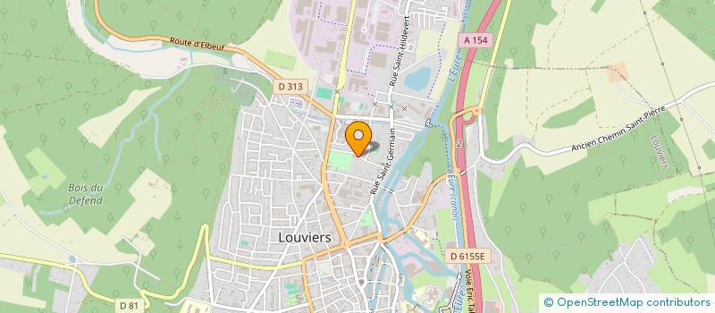 localisation de l'entreprise SAS NORMANDIE ROASTERY  LOUVIERS