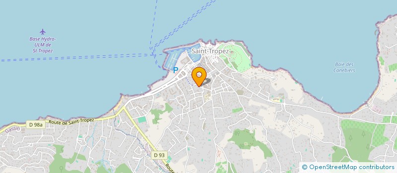 localisation de l'entreprise SAS NOS MAISONS DU SUD à SAINT-TROPEZ
