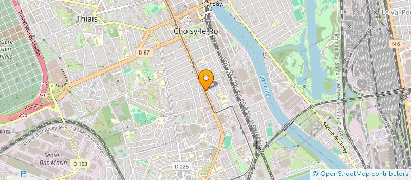 localisation de l'entreprise SAS NOUEBO à CHOISY-LE-ROI