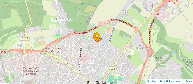 localisation de l'entreprise SAS NOUNOURS à BOIS-GUILLAUME