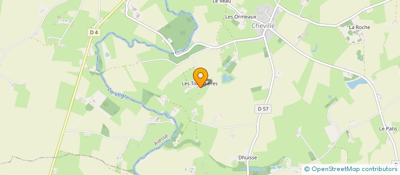 localisation de l'entreprise SAS NOURY  CHEVILLE