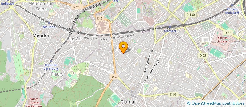 localisation de l'entreprise SAS NOUVELLE WALLET à CLAMART
