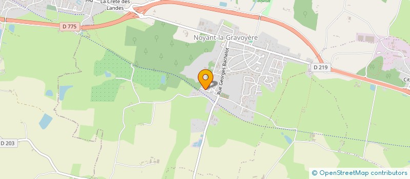 localisation de l'entreprise SAS NQP à SEGRE-EN-ANJOU BLEU