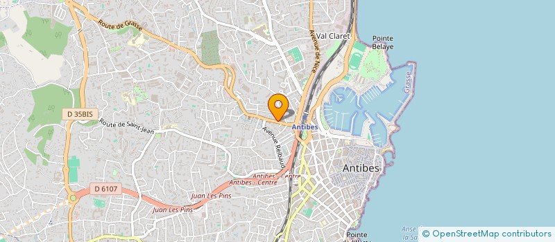 localisation de l'entreprise SAS NSK NETTOYAGE à ANTIBES