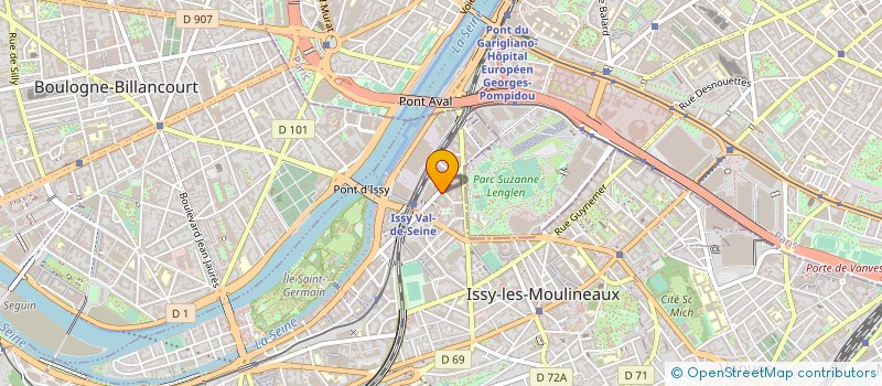 localisation de l'entreprise SAS NUMERIC PARTNER à ISSY-LES-MOULINEAUX