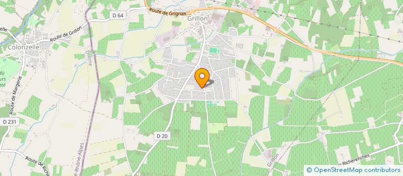 localisation de l'entreprise SAS O G CONSTRUCTION à GRILLON