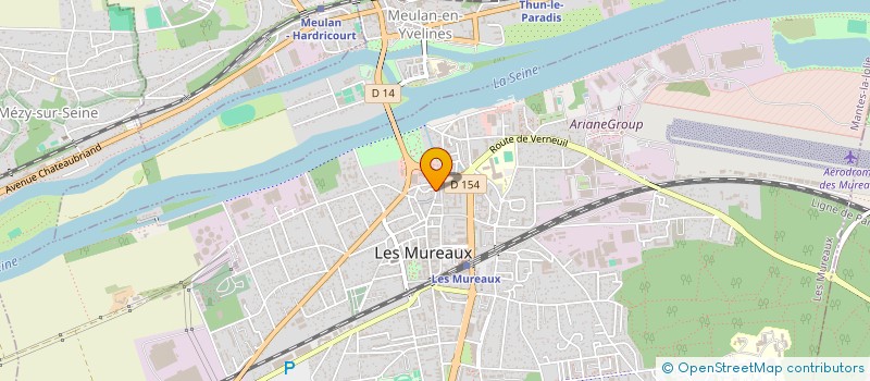 localisation de l'entreprise SAS O'NATUREL à LES MUREAUX