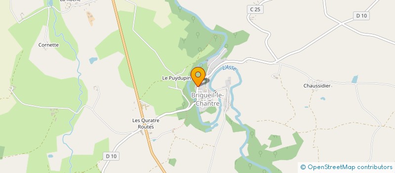 localisation de l'entreprise SAS O P COMMERCES à BRIGUEIL-LE-CHANTRE