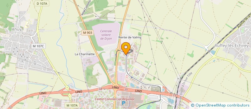 localisation de l'entreprise SAS O PERROUD  BRETIGNY