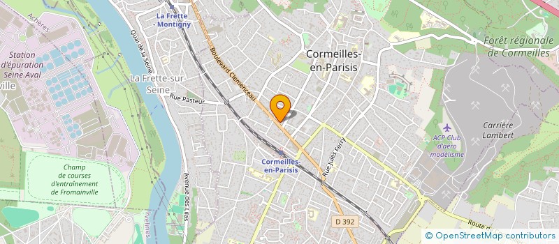 localisation de l'entreprise SAS O SAI GON  CORMEILLES-EN-PARISIS