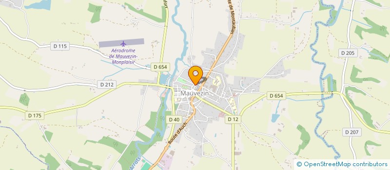 localisation de l'entreprise SAS O SUCRE SALE  MAUVEZIN