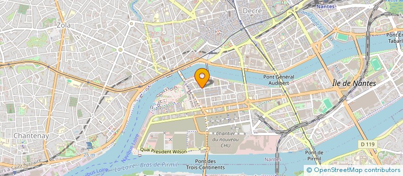 localisation de l'entreprise SAS OAP ZOLA  NANTES