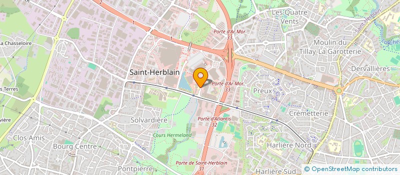 localisation de l'entreprise SAS OBR à SAINT-HERBLAIN