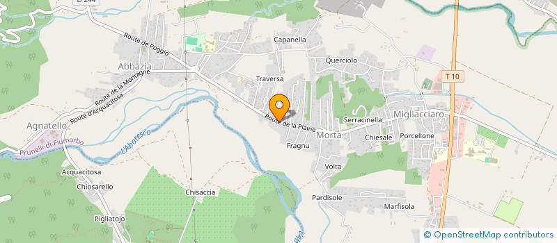 localisation de l'entreprise SAS OCEANE à PRUNELLI-DI-FIUMORBO