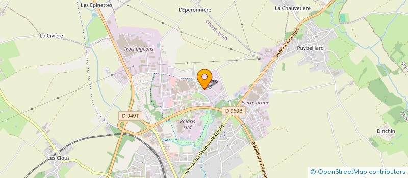 localisation de l'entreprise SAS OKTAVIE à CHANTONNAY