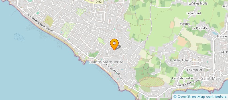 localisation de l'entreprise SAS OLIFA GEST à PORNICHET