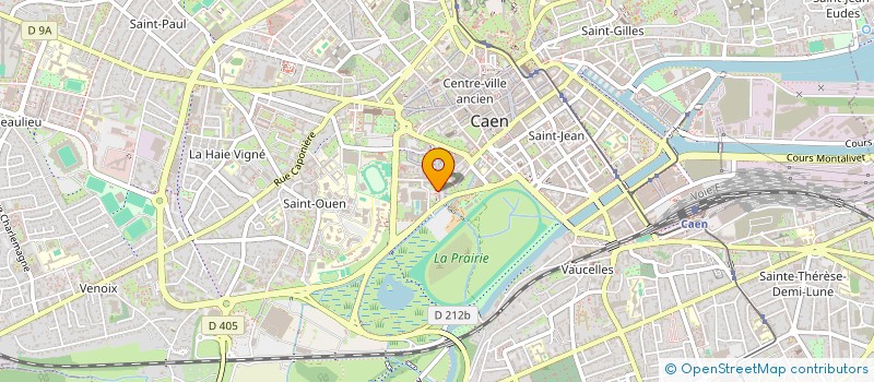 localisation de l'entreprise SAS OLISTO à CAEN