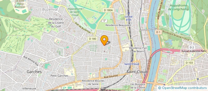 localisation de l'entreprise SAS OLISVI à SAINT-CLOUD