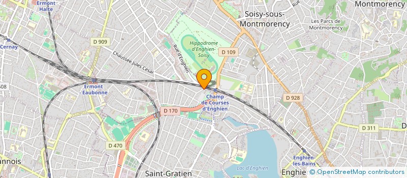 localisation de l'entreprise SAS OMNIS SANTE à EAUBONNE
