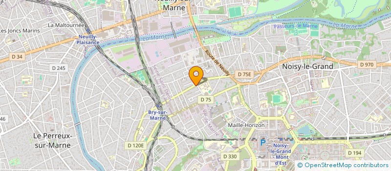 localisation de l'entreprise SAS ON/OFF ELEC à NOISY-LE-GRAND