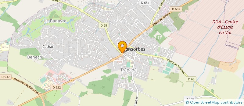 localisation de l'entreprise SAS ONGLOSOLEIL à FONSORBES