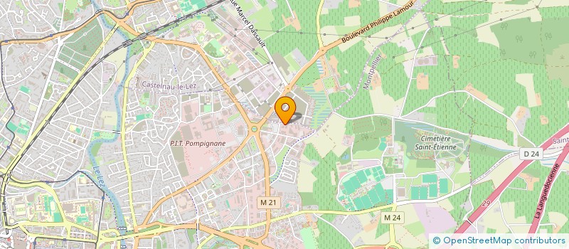 localisation de l'entreprise SAS OPTIMHOME à CASTELNAU-LE-LEZ