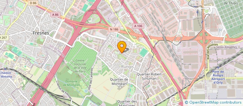 localisation de l'entreprise SAS OPTIX NPCO à ANTONY