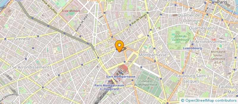 localisation de l'entreprise SAS OR.CA LUXE  PARIS