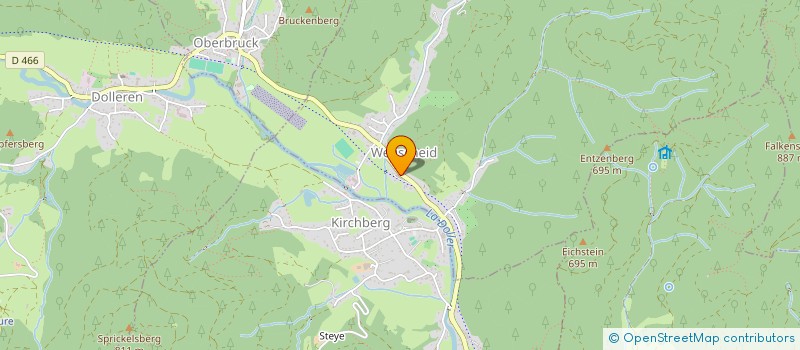 localisation de l'entreprise SAS ORCADIE  WEGSCHEID