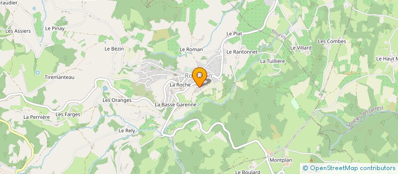 localisation de l'entreprise SAS ORGUES MICHEL JURINE. CONCEPTION - HARMONISATION - CONSEIL  RONTALON