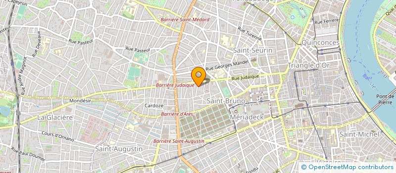 localisation de l'entreprise SAS ORIGINES à BORDEAUX