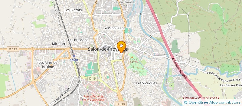localisation de l'entreprise SAS ORTHOSPHERE SOCIETE DE PARTICIPATION FINANCIERE DE PROFESSION LIBERALE DE CHIRURGIEN-DENTISTE à SALON-DE-PROVENCE