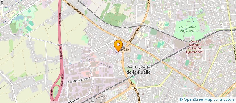 localisation de l'entreprise SAS ORTI à SAINT-JEAN-DE-LA-RUELLE
