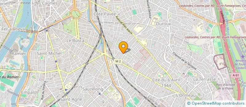 localisation de l'entreprise SAS OUADAI à TOULOUSE
