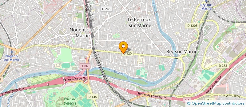 localisation de l'entreprise SAS OUAZARI à LE PERREUX-SUR-MARNE