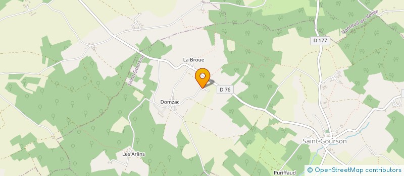 localisation de l'entreprise SAS P.E.W.R. à SAINT-GOURSON
