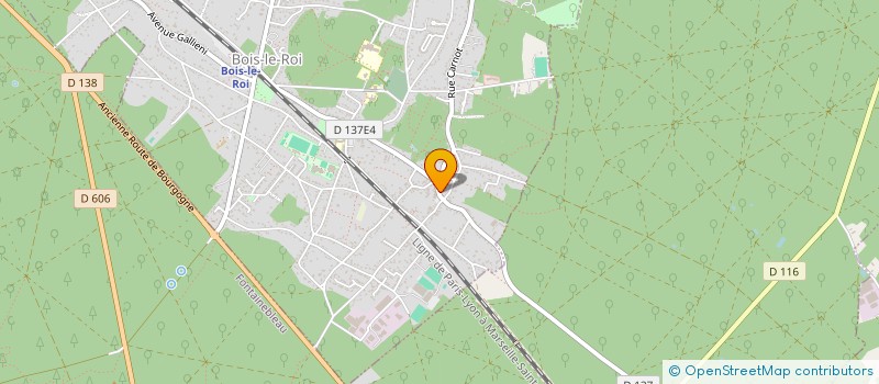 localisation de l'entreprise SAS P.H.P  CHAILLY-EN-BIERE