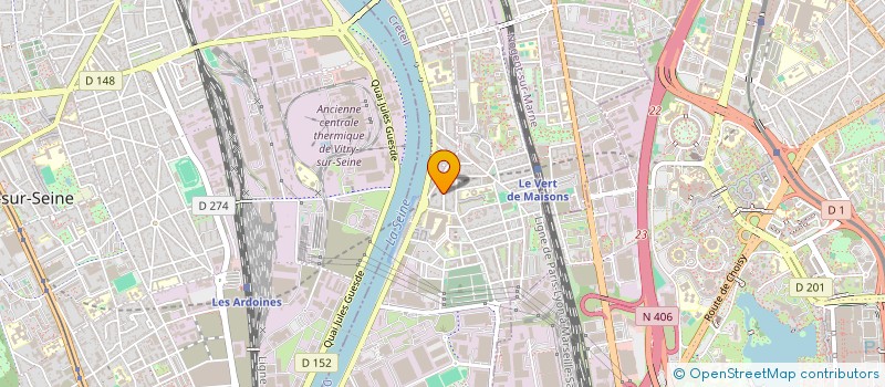 localisation de l'entreprise SAS PADRAO BAT à ALFORTVILLE