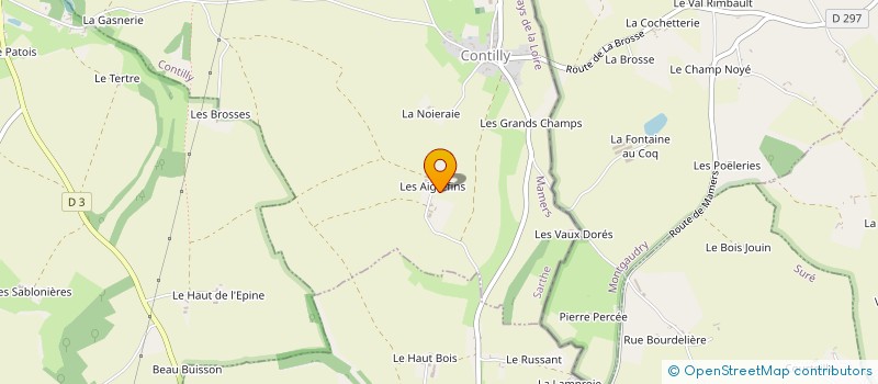 localisation de l'entreprise SAS PALICOT  CONTILLY