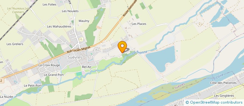 localisation de l'entreprise SAS PALMA  SUEVRES