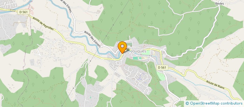 localisation de l'entreprise SAS PANA  PRESSE  JOUQUES