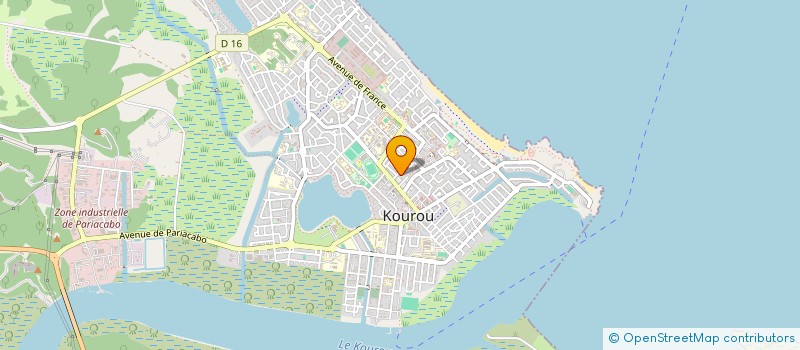 localisation de l'entreprise SAS PAPILLON à KOUROU