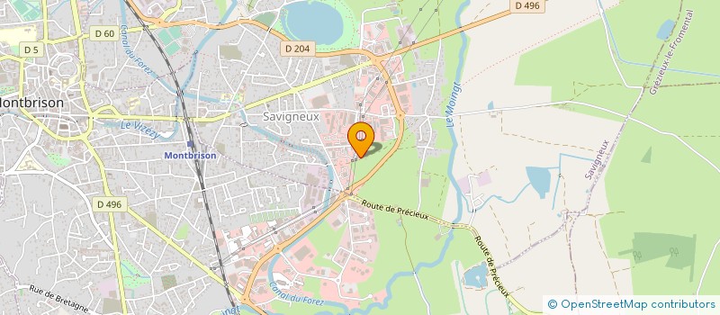 localisation de l'entreprise SAS PAPYCOOL à SAVIGNEUX