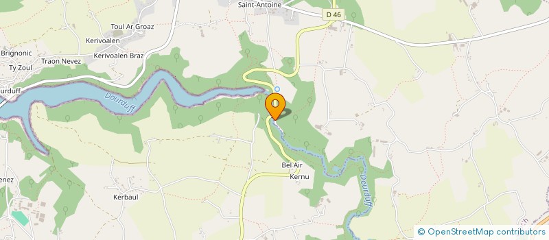 localisation de l'entreprise SAS PARCS BAIE DE MORLAIX  PLOUEZOC'H